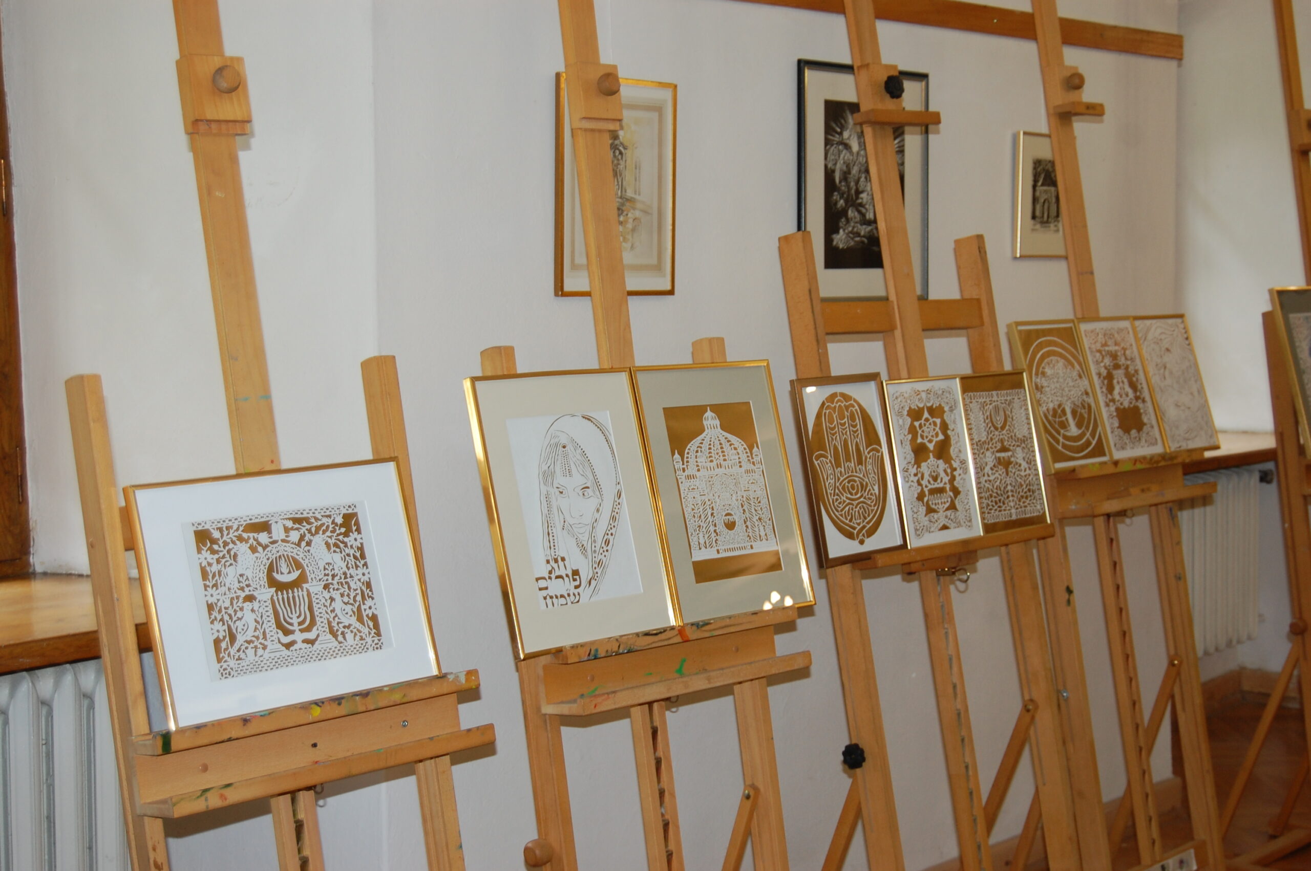 Warsztaty wycinanek w ramach projektu Bardzo Młoda Kultura