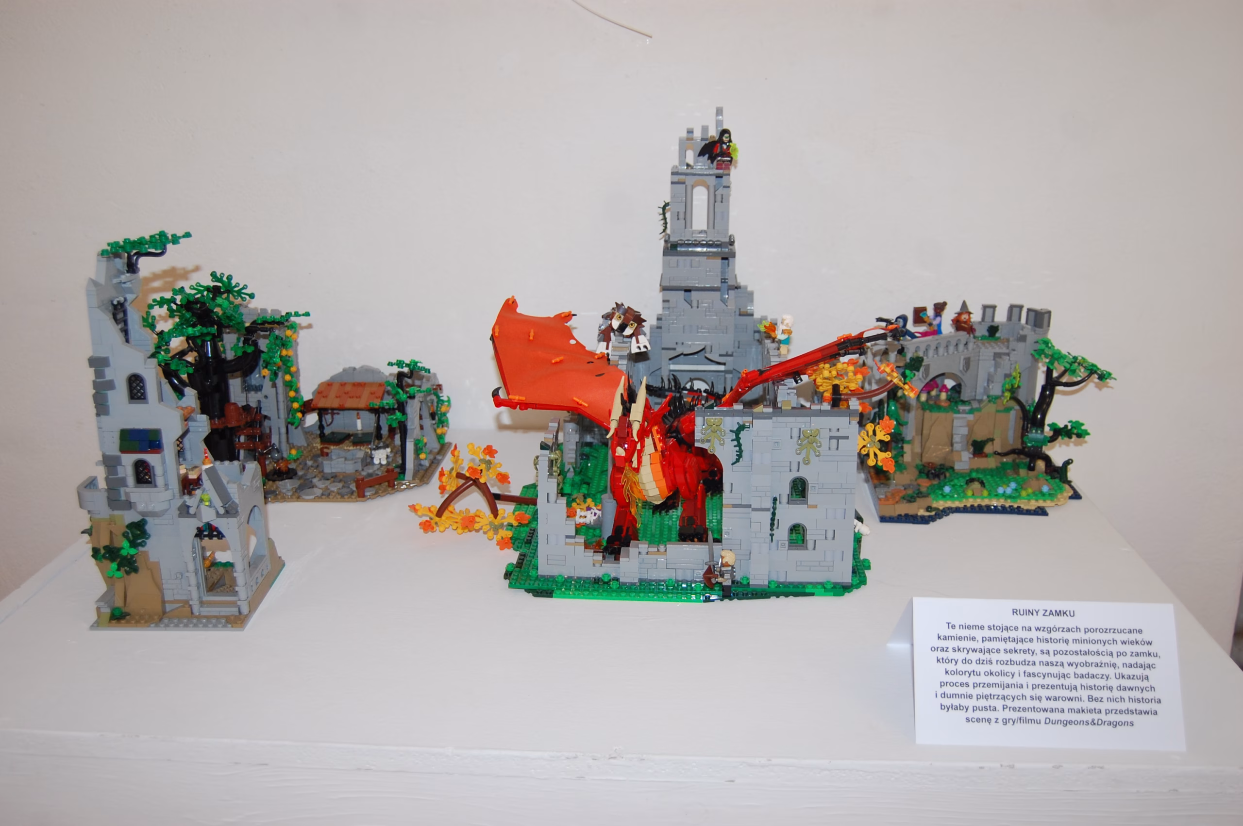 WERNISAŻ WYSTAWY LEGO CASTLE I WARSZTATY BUDOWANIA ZAMKÓW
